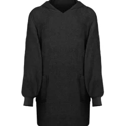 vidaXL Deken hoodie KINN Zwart L Katoen