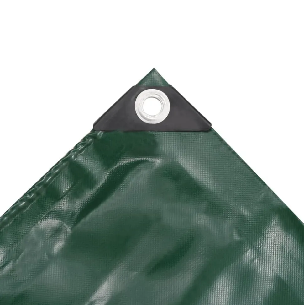 vidaXL Dekzeil 650 g/m² 2x3 m groen