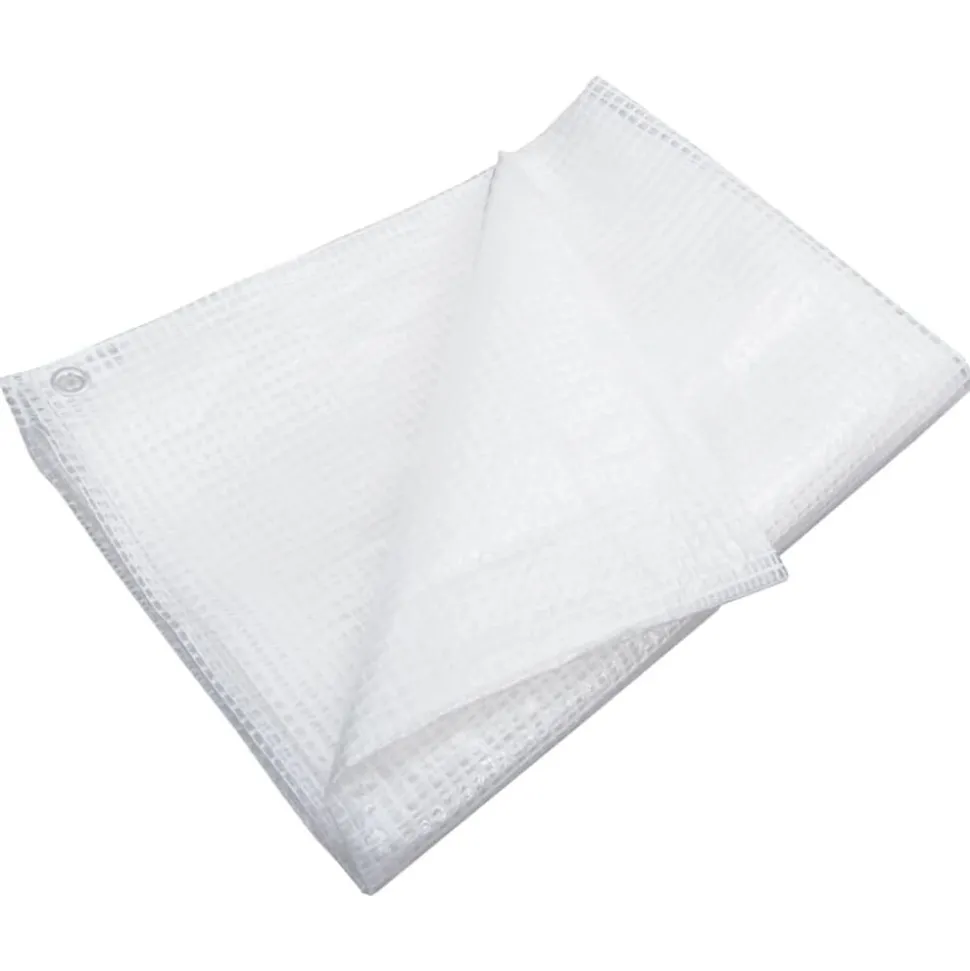 vidaXL Dekzeil leno 140 g/m² 2x3 m wit