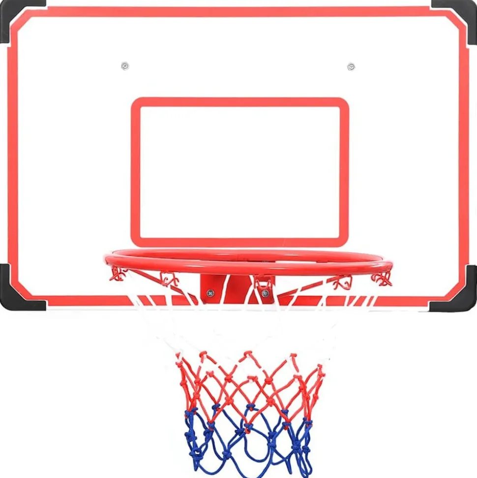 vidaXL 5-delige Basketbalset wandmontage