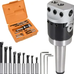 vidaXL 15-delige Boorgereedschapsset met MT3-F1-12 boorkop 50 mm