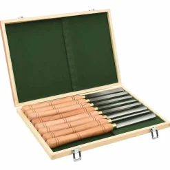 vidaXL 8-delige draaigereedschapsset HSS
