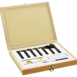 vidaXL 12-delige Draaigereedschapsset indexeerbaar 70 mm 8x8 mm