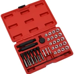 vidaXL 33-delige Gloeibougie schroefdraadreparatieset M8 M10 M12