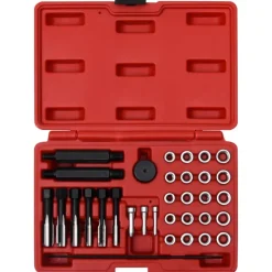 vidaXL 33-delige Gloeibougie schroefdraadreparatieset M8 M10 M12