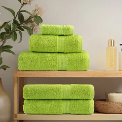 vidaXL 12-delige Handdoekenset SOLUND 600 g/m² groen