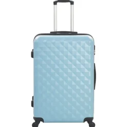 vidaXL 3-delige Harde kofferset ABS blauw