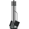 vidaXL 5-delige openhaardgereedschapset 18x66 cm staal