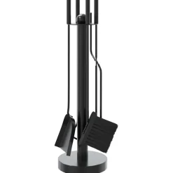 vidaXL 5-delige openhaardgereedschapset 18x56 cm staal
