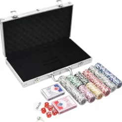 vidaXL 300-delige Pokerset 11,5 g