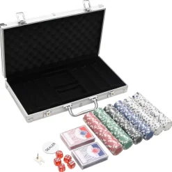 vidaXL 300-delige Pokerset 11,5 g