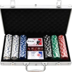 vidaXL 300-delige Pokerset 11,5 g