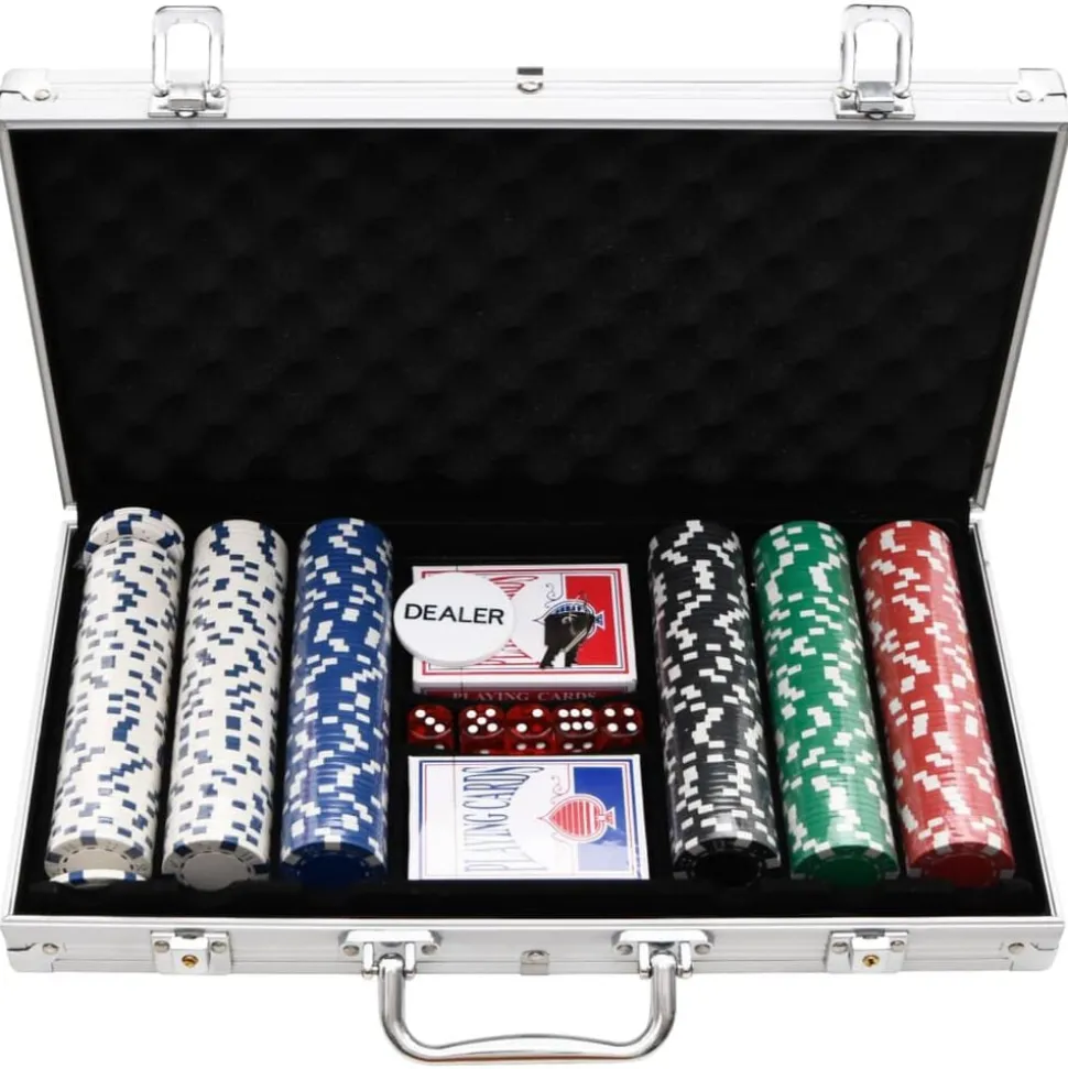 vidaXL 300-delige Pokerset 11,5 g