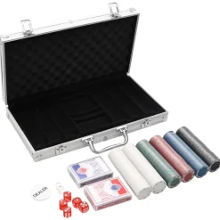 vidaXL 300-delige Pokerset 4 g