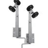 vidaXL 2-delige Rollerboegsteunenset voor boottrailer 59-84 cm