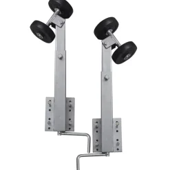 vidaXL 2-delige Rollerboegsteunenset voor boottrailer 59-84 cm