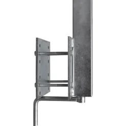 vidaXL 2-delige Rollerboegsteunenset voor boottrailer 59-84 cm