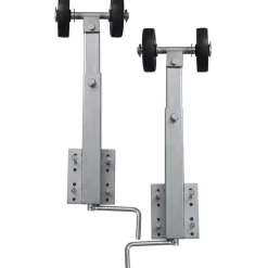 vidaXL 2-delige Rollerboegsteunenset voor boottrailer 59-84 cm