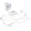 vidaXL 11-delige Zwembadskimmer 34,3x25x30,5 cm
