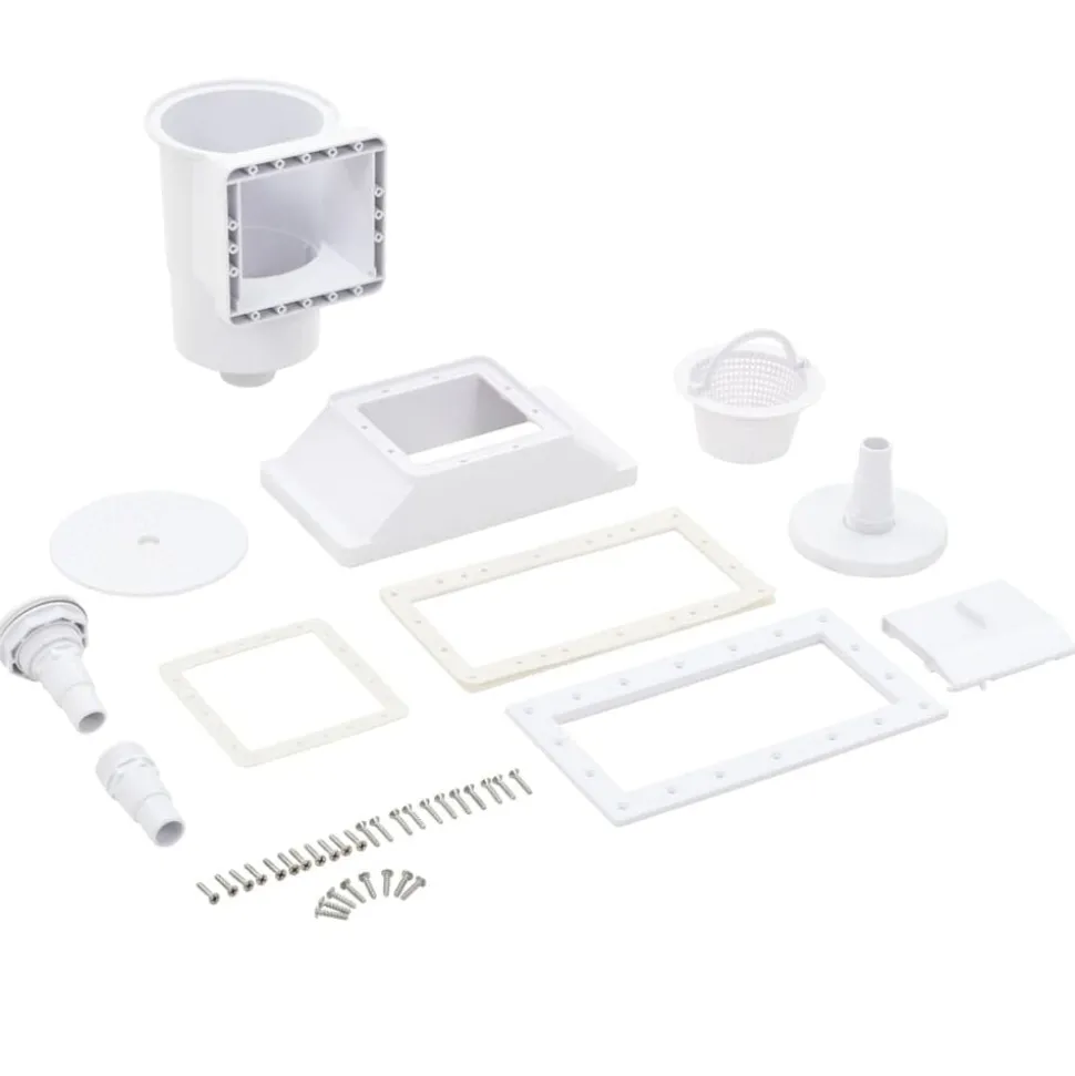 vidaXL 11-delige Zwembadskimmer 34,3x25x30,5 cm