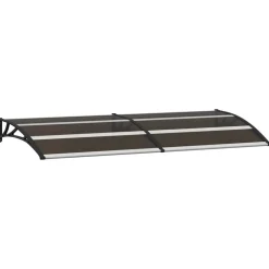 vidaXL Deurluifel 200x75 cm PC zwart