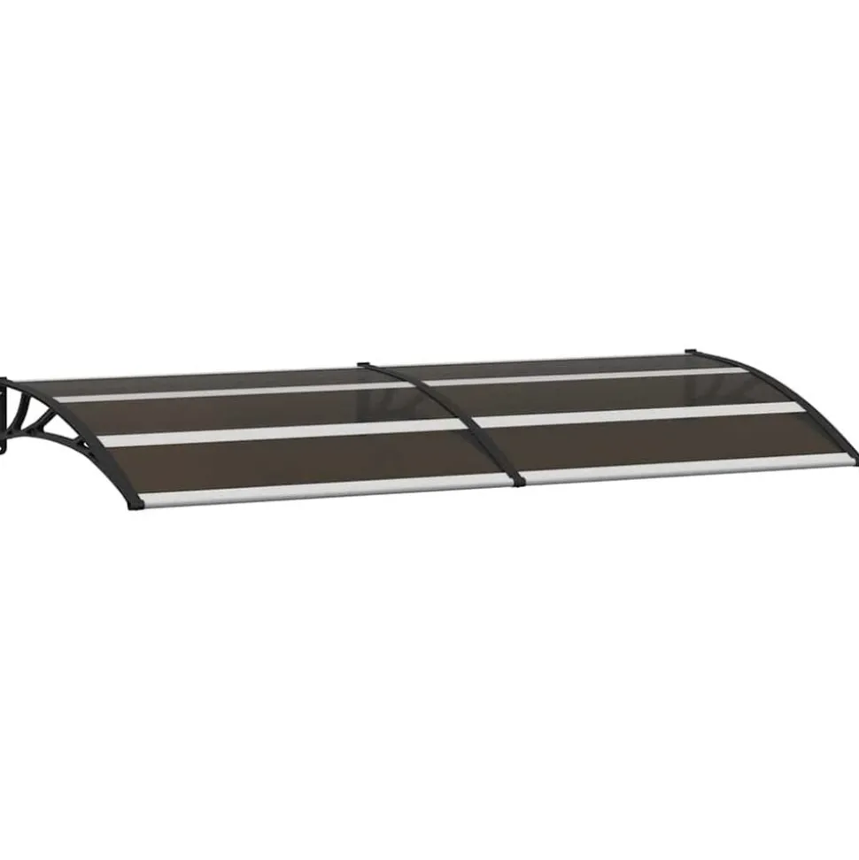 vidaXL Deurluifel 200x75 cm PC zwart