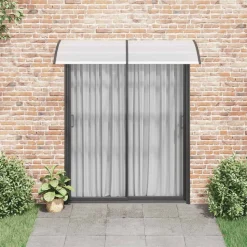 vidaXL Deurluifel 200x75 cm PC zwart en transparant