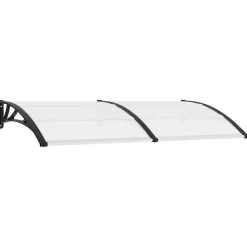 vidaXL Deurluifel 200x100 cm PC zwart