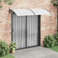 vidaXL Deurluifel 200x100 cm PC zwart