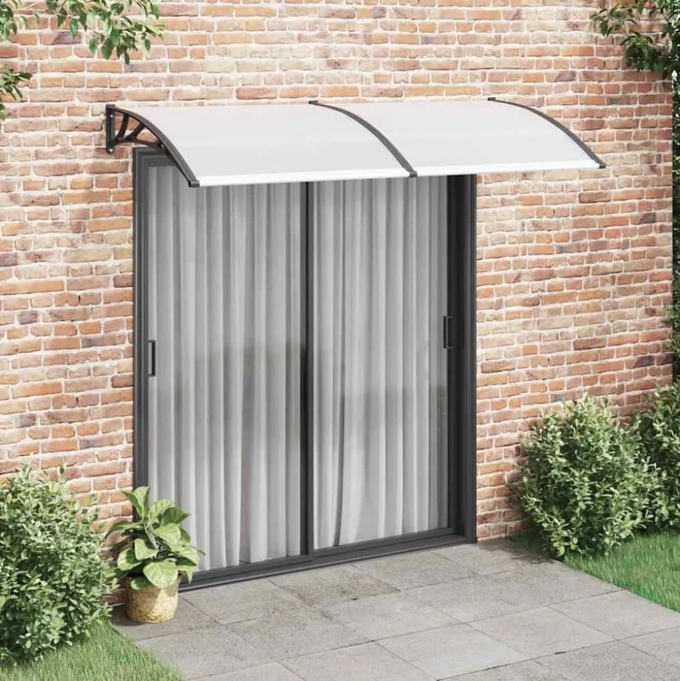 vidaXL Deurluifel 200x100 cm PC zwart