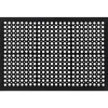 vidaXL Deurmat rechthoekig 60x90 cm rubber