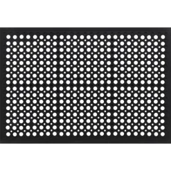 vidaXL Deurmat rechthoekig 60x90 cm rubber