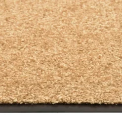 vidaXL Deurmat wasbaar 40x60 cm crème