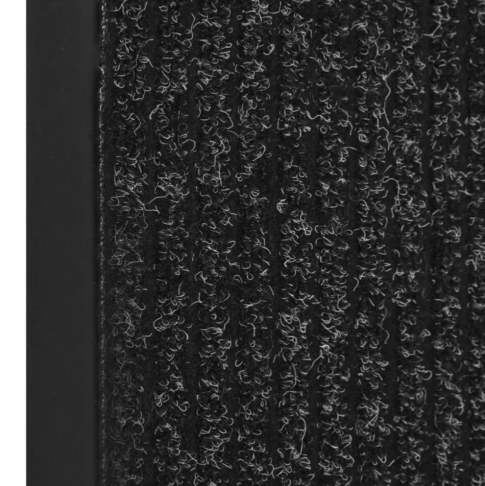 vidaXL Deurmat 40x60 cm gestreept antracietkleurig