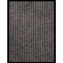vidaXL Deurmat 40x60 cm gestreept beige