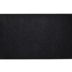 vidaXL Deurmat 90x60 cm PVC zwart
