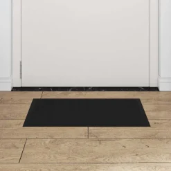 vidaXL Deurmat 40x60 cm zwart