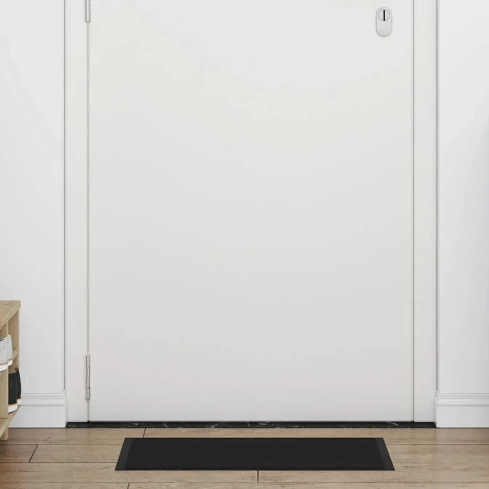 vidaXL Deurmat 40x60 cm zwart