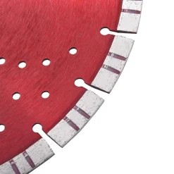 vidaXL Diamantzaagblad met turbo en gaten 300 mm staal