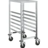 vidaXL Dienbladenwagen met 6 GN-bakken 39x55x87 cm roestvrij staal