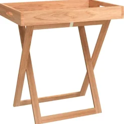 vidaXL Dienbladtafel inklapbaar 52x36x56,5 cm walnotenhout
