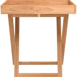 vidaXL Dienbladtafel inklapbaar 52x36x56,5 cm walnotenhout