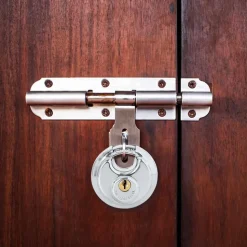 vidaXL Discusloten met sleutels 2 pcs Zilver 6 x 2.3 x 6 cm