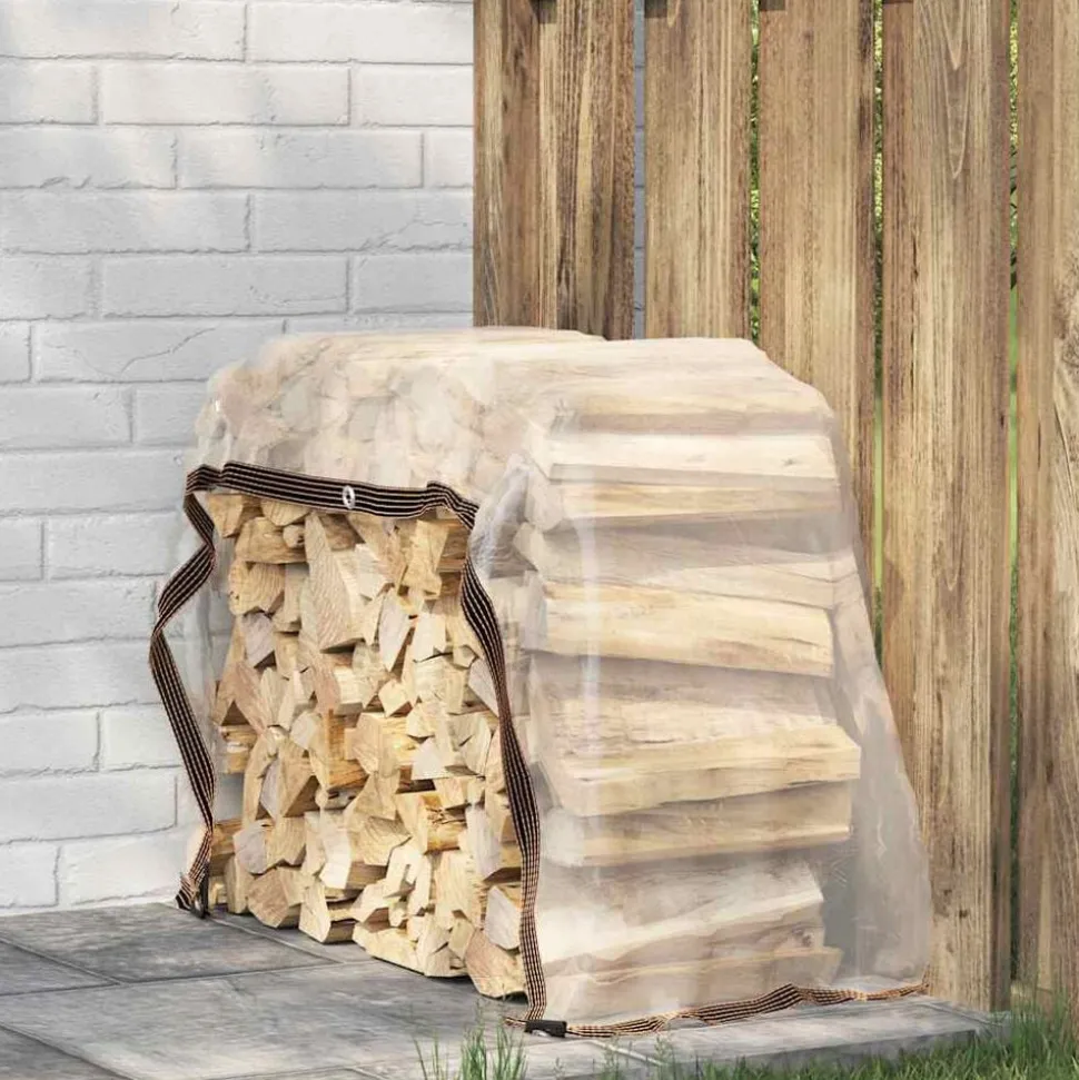 vidaXL Doorzichtig zeildoek met zeilringen 1x2 m PVC