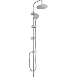 vidaXL Douche systeem Zilver 47 x 20 x 95 cm Roestvrij staal
