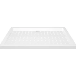 vidaXL Douchebak met noppen 70x100x4 cm ABS wit