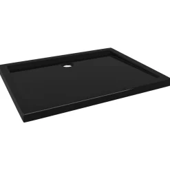 vidaXL Douchebak rechthoekig 70x90 cm ABS zwart