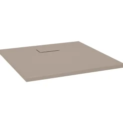 vidaXL Douchebak 80x80 cm SMC bruin