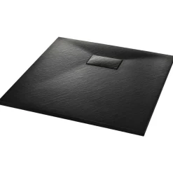 vidaXL Douchebak 80x80 cm SMC zwart