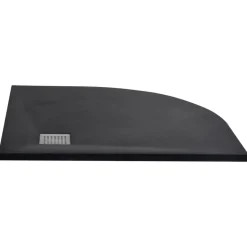 vidaXL Douchebak 90x90 cm SMC zwart